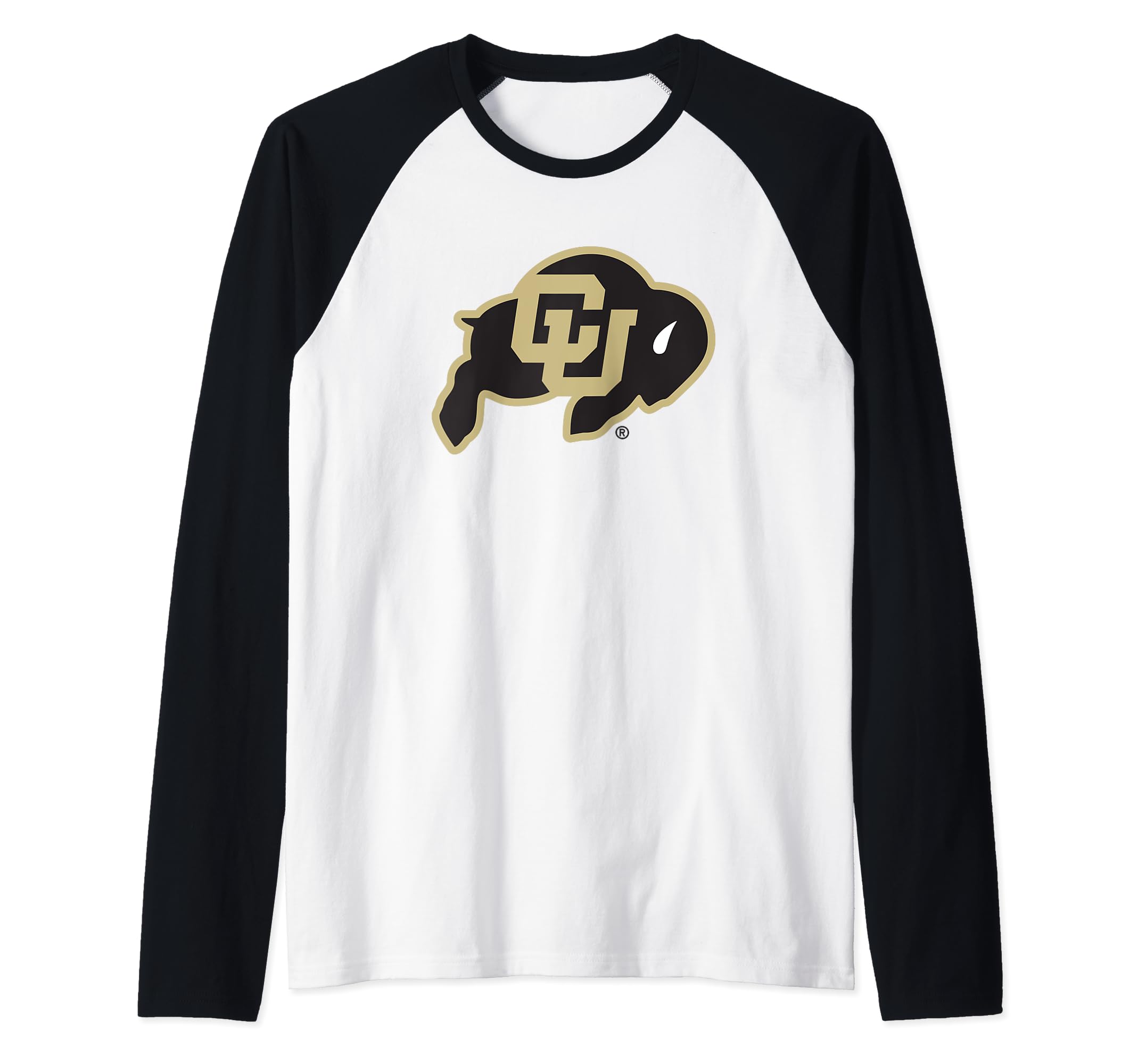 Colorado Buffaloes Apparel Icon Officially Licensed Raglan Baseball Tee