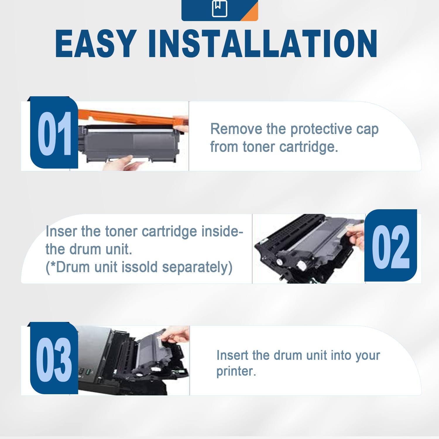 Ankink TN450 TN420 High Yield Toner Cartridge Replacement for Brother TN-450 420 for HL-2270DW 2280DW 2230 2270DW 2280DW MFC-7360N 7460DN 7860DW DCP-7065DN Intellifax 2840 2940 Laser Printer,2 Black