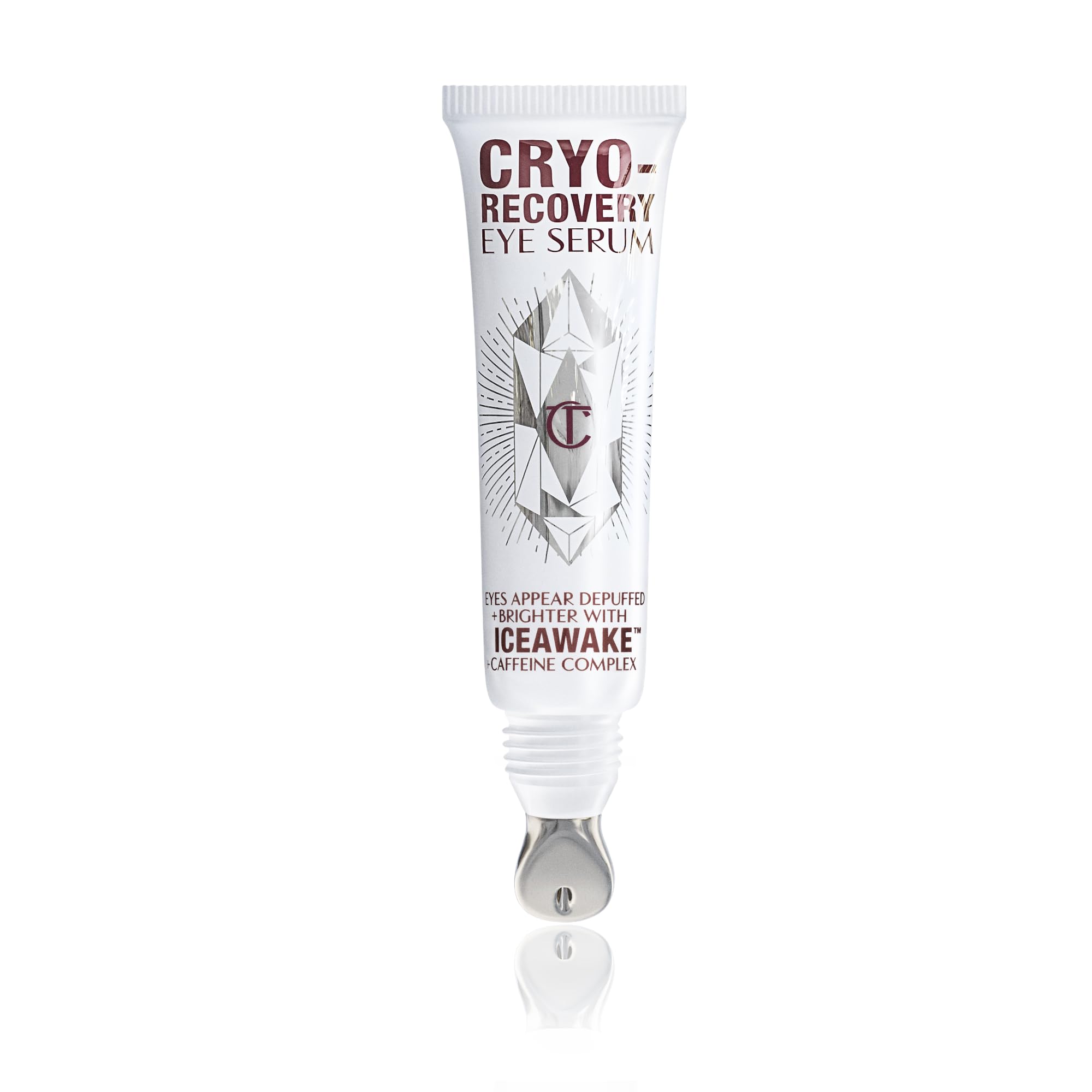 Charlotte Tilbury Cyro-Recovery Eye Serum - Cooling Dark Circles Under Eye Treatment - Addresses Fine Lines, Wrinkles & Puffiness - Infused with Caffeine to Boost Elasticity