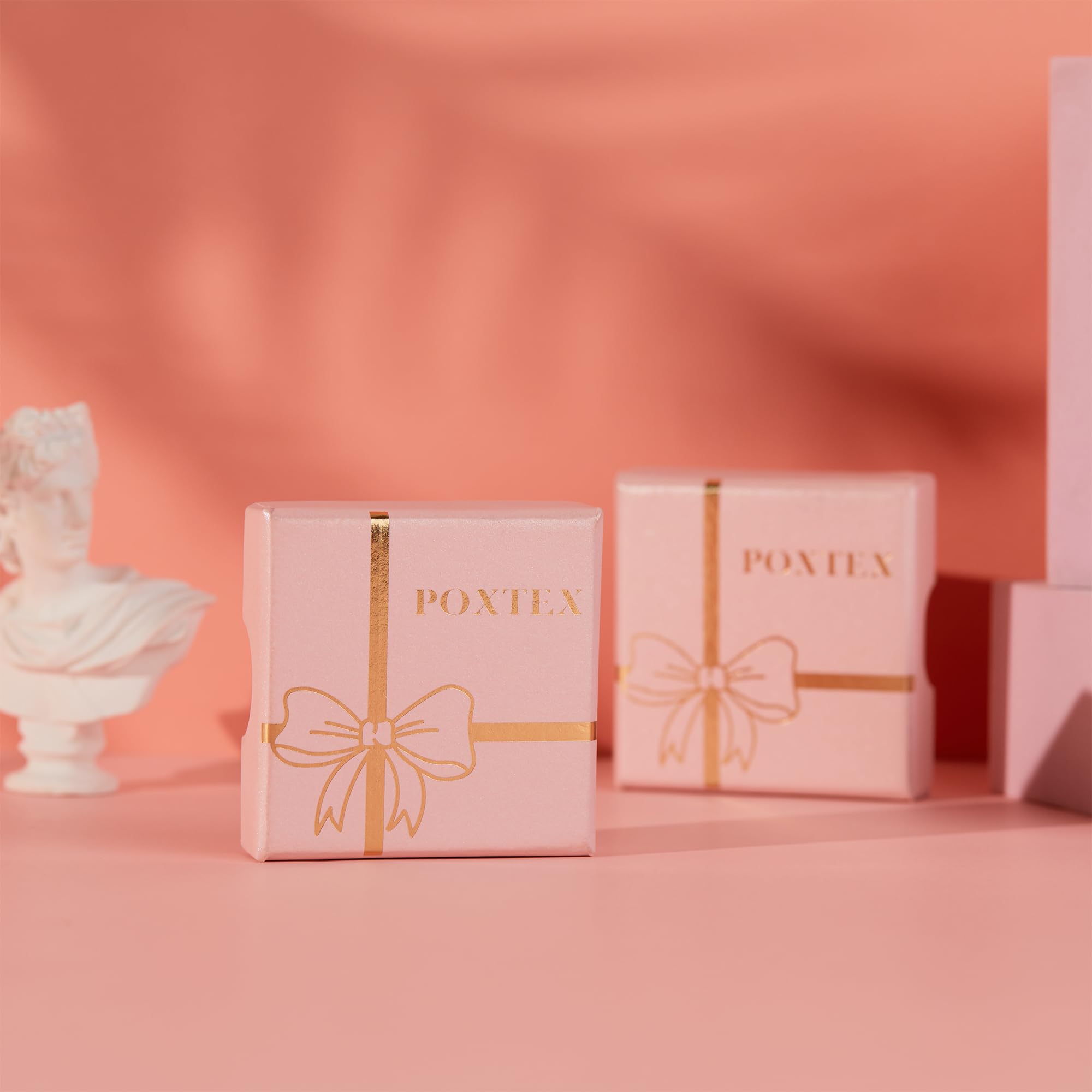 Poxtex Small Sterling Silver Hoop Huggie Earrings Set for Women, Small Chunky Cubic Zircon Earrings for Multiple Piercing Hypoallergenic Trendy Jewelry, Dainty Cartilage Earrings for Teen Girls Gifts 3 Pairs