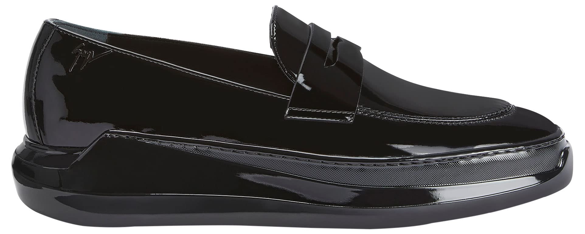 Giuseppe Zanotti, Conley Glam Loafers Fabric, 10, Black