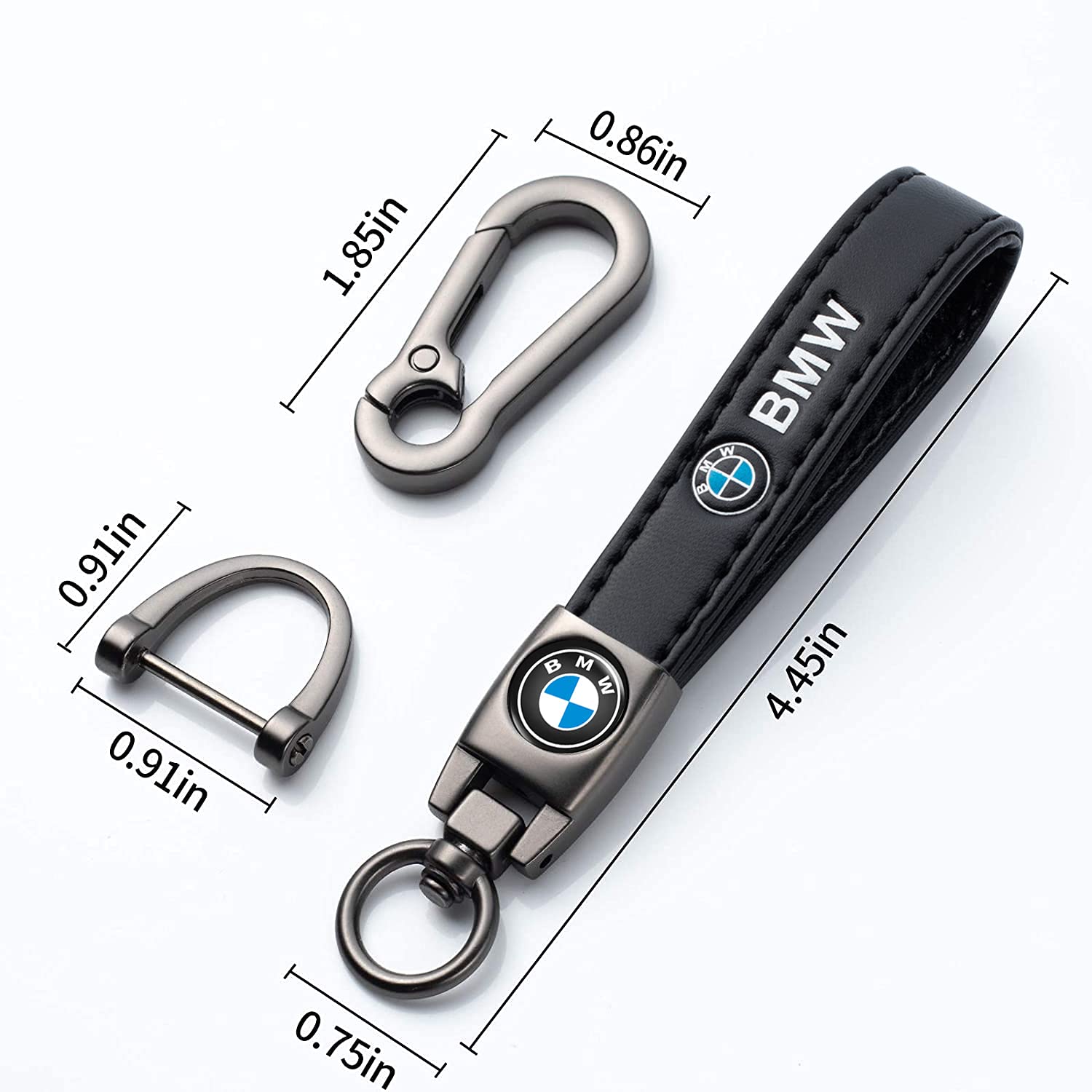 Car Keychain Key Ring Compatible with bmw 1 3 5 6 X5 X6 Z4 X1 X3 X7 7 Series Car Accessories Key Chain for Man Woman