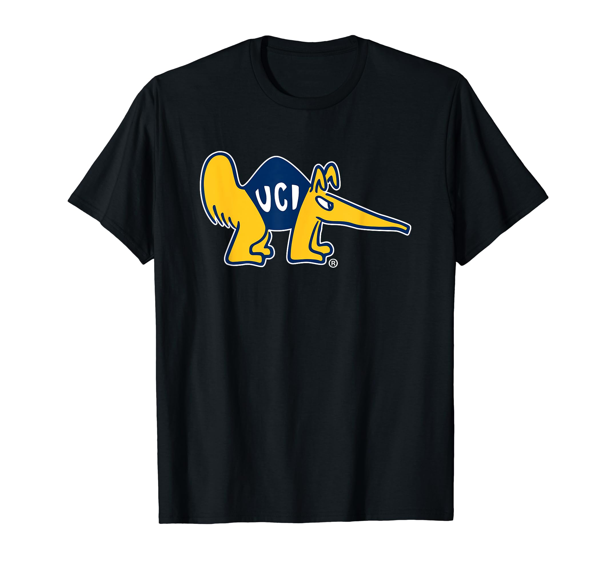 Cal Irvine Anteaters Icon Logo Officially Licensed Black T-Shirt