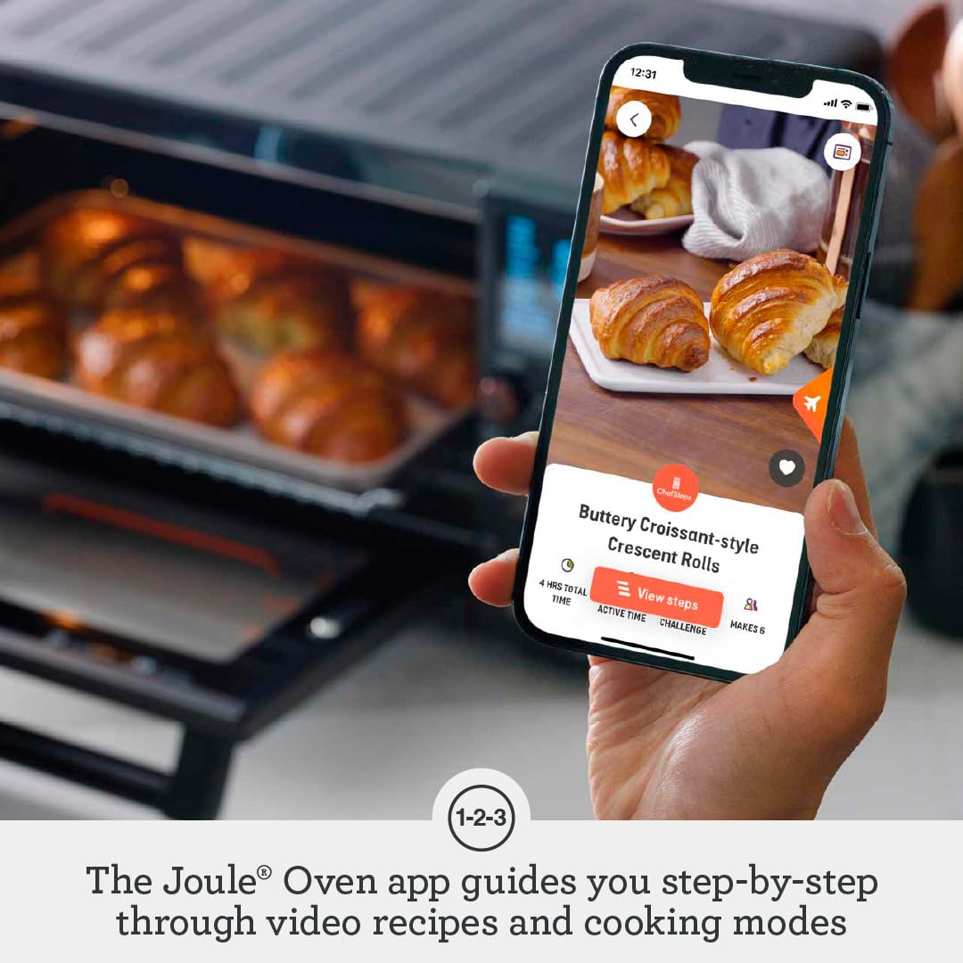 Breville Joule Smart Oven Air Fryer Pro BOV950BST, Black Stainless Steel