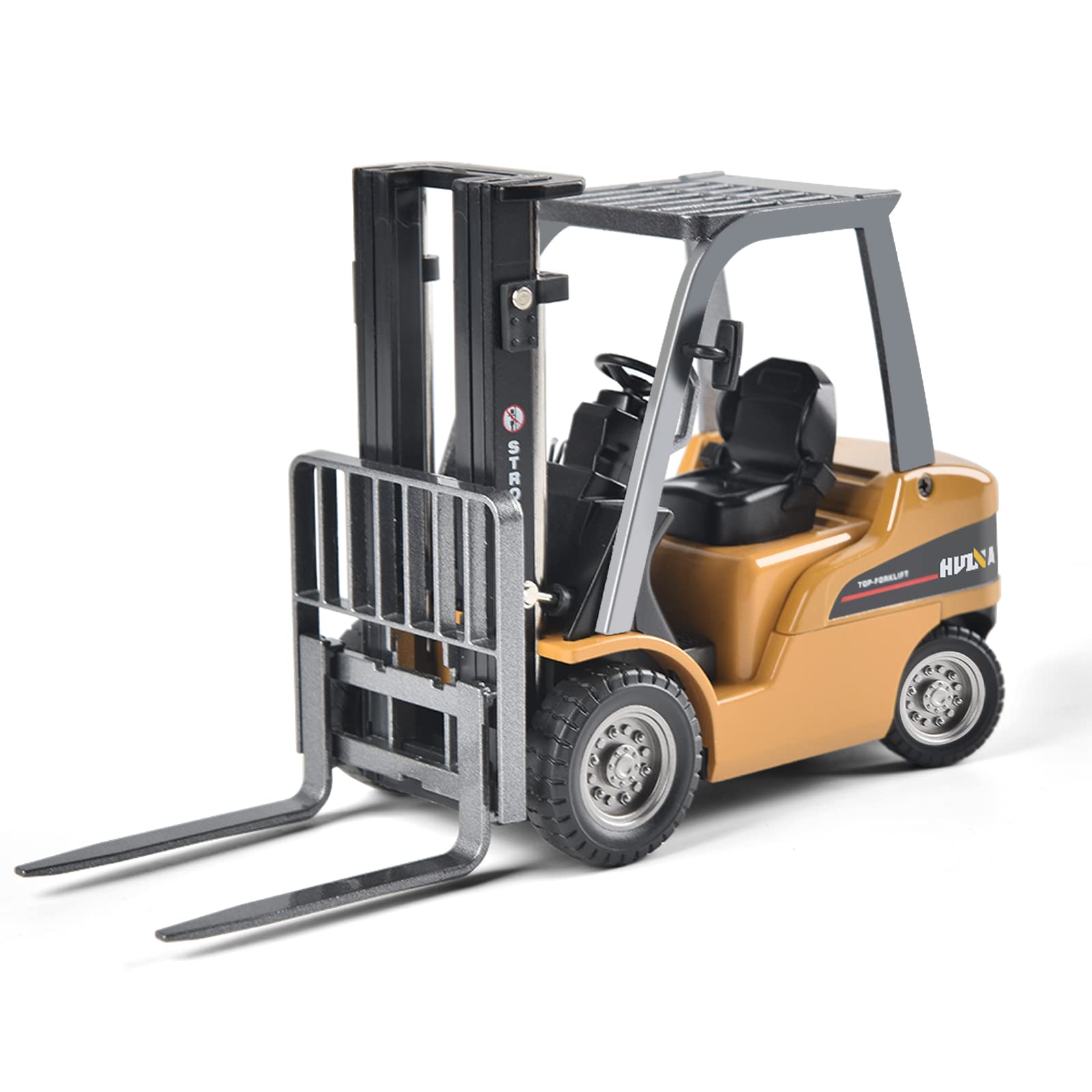 1/50 Metal Forklift Truck Toy for Kids, Diecast Construction Equipment Trucks Vehicles for Boys Child