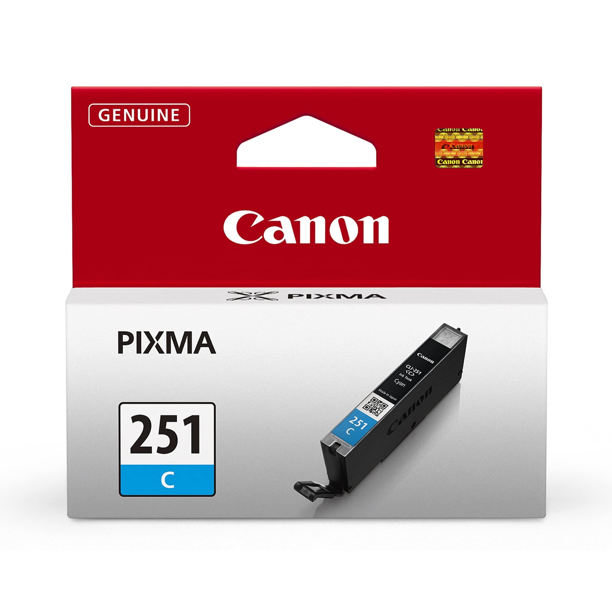 Canon CLI-251 Cyan Compatible to iP7220,iP8720,iX6820,MG5420,MG5520/MG6420,MG5620/MG6620,MG6320,MG7120,MG7520,MX922/MX722 Printers