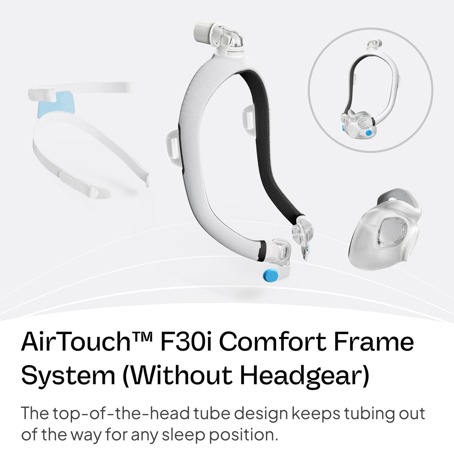 Resmed AirTouch F30i Comfort Frame System Without Headgear - Large Cushion/Standard Frame
