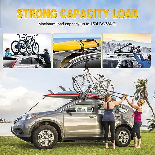 OCPTY Roof Rack Fit for Lexus for RX350 2010-2015,for Lexus for RX450h 2010-2015 Luggage Racks Rooftop Cargo Carrier Bag Luggage Kayak Canoe Bike Snowboard