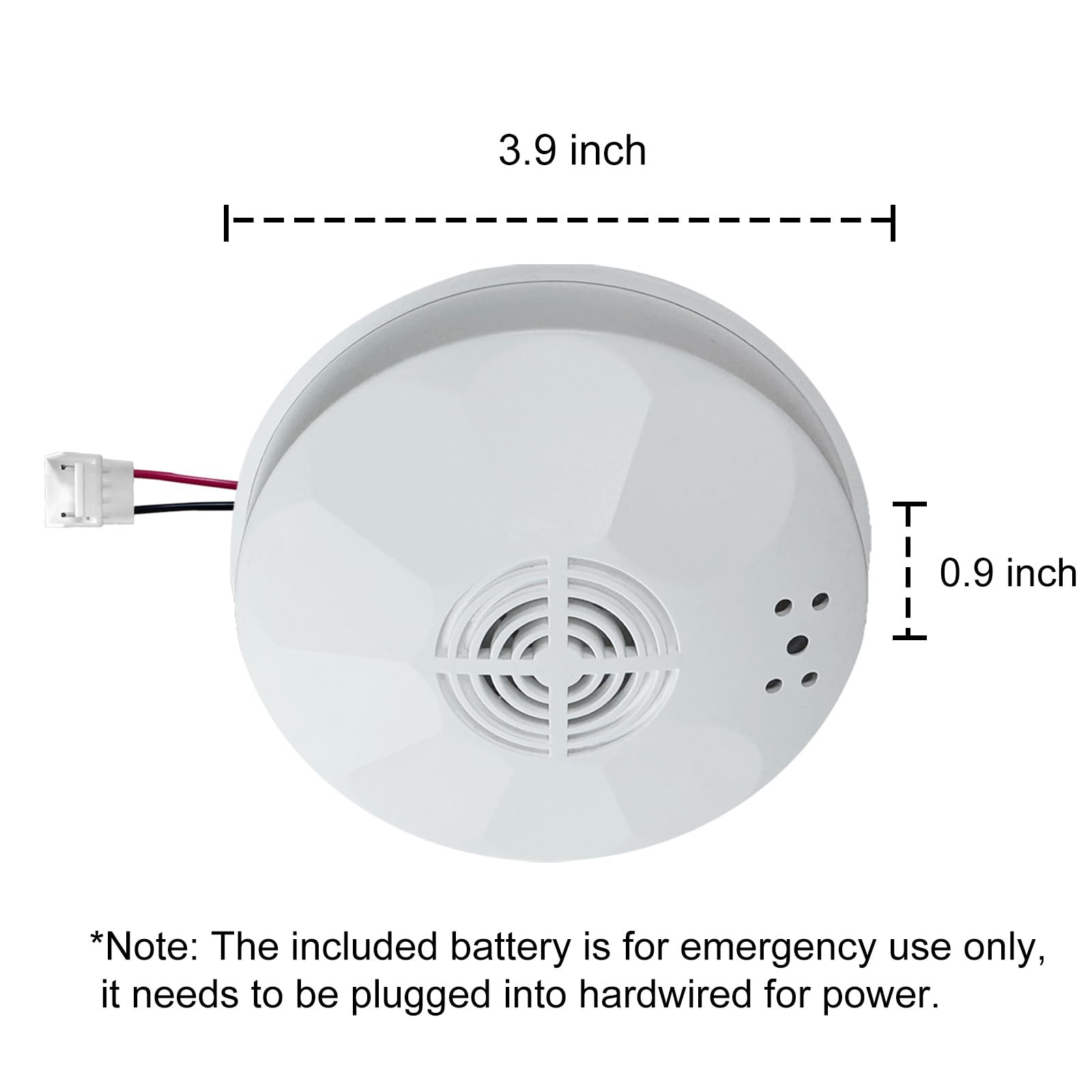 Hardwired Smoke Detector Hidden Camera | 4K Ultra HD Clarity | Wi-Fi & Live Viewing | Night Vision | Motion Detection | Hidden Camera for Home Security | Baby Pet Nanny Camera | No Audio