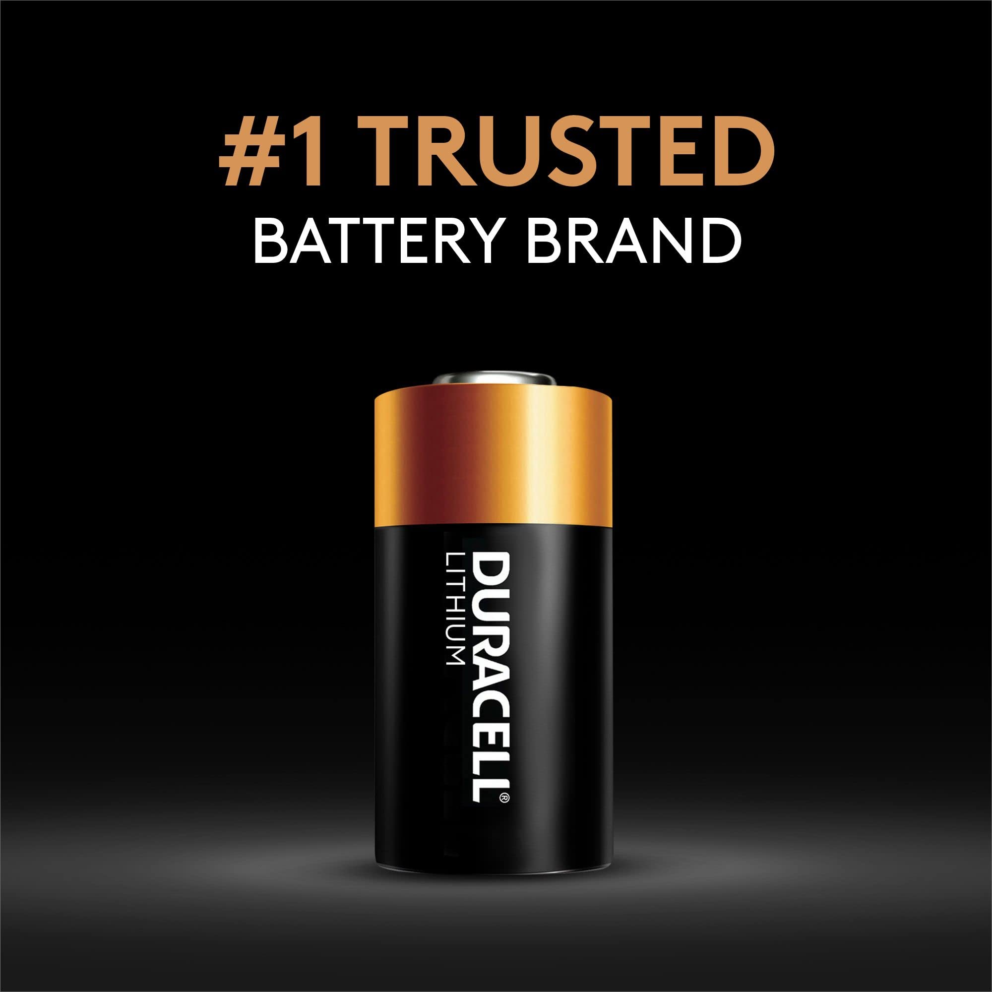 Duracell CR2 3V Lithium Battery, 2 Count Pack, CR2 3 Volt High Power Lithium Battery, Long-Lasting for Video and Photo Cameras, Lighting Equipment, and More