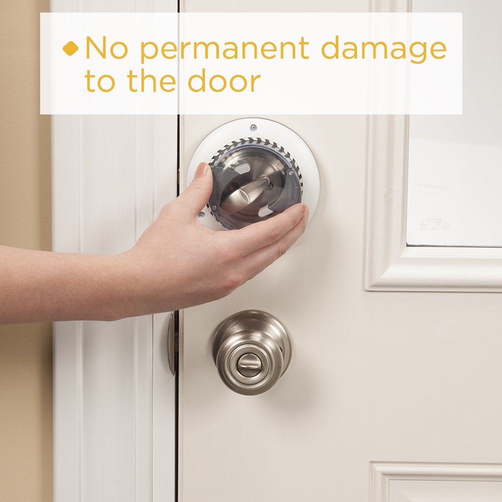 Safety 1st Secure Mount Deadbolt Lock,White