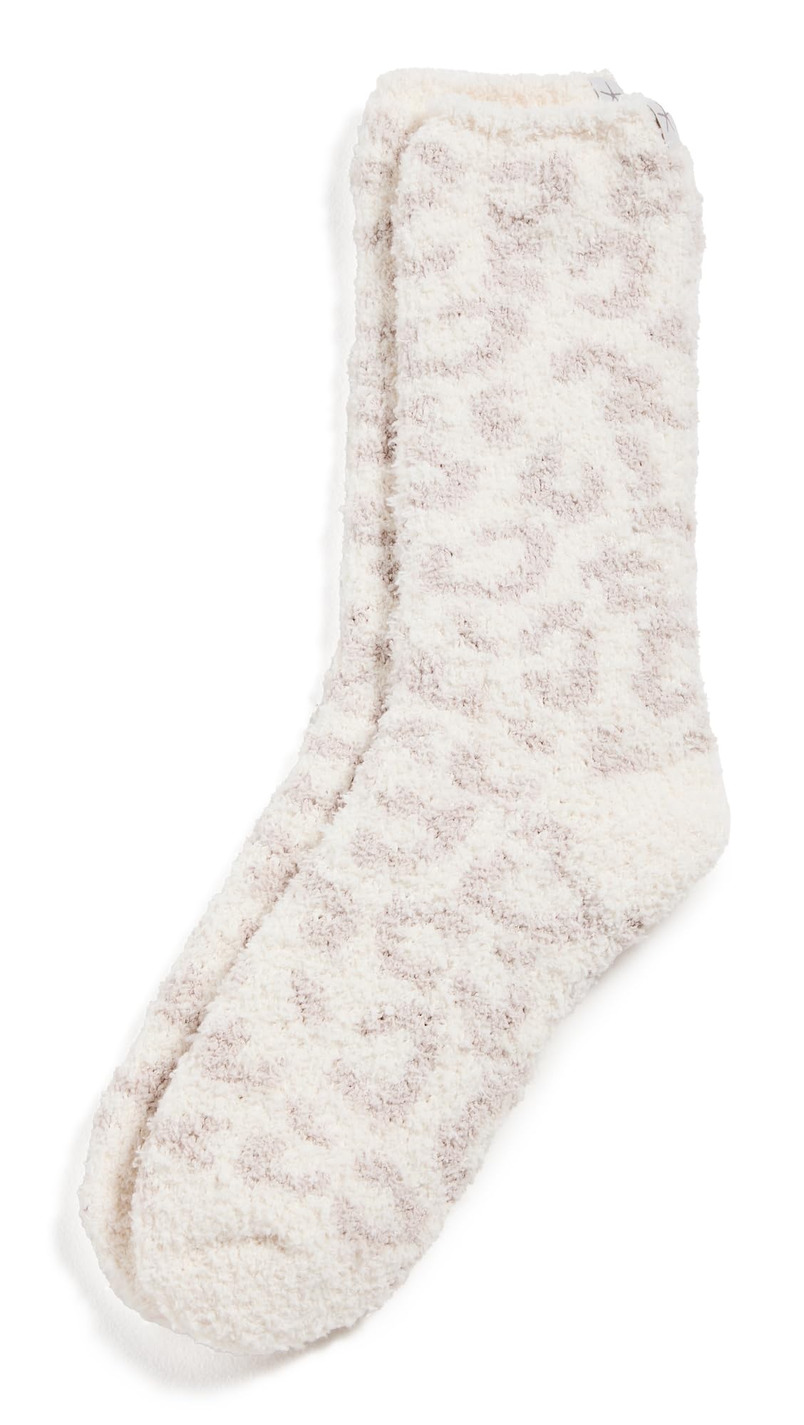 Barefoot Dreams CozyChic Women's Barefoot In The Wild Socks, Cream/Stone