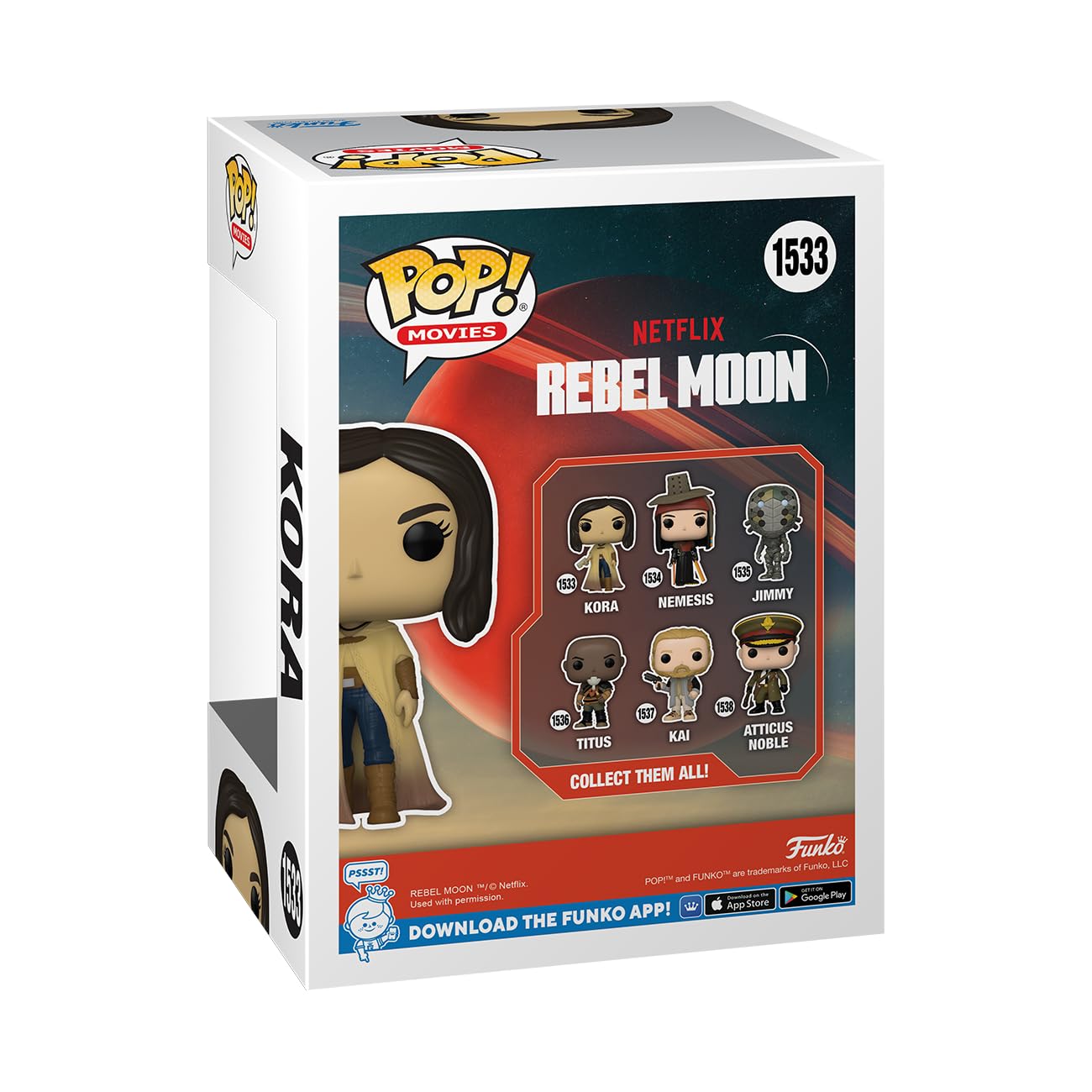 Funko Pop! Movies: Netflix - Rebel Moon, Kora