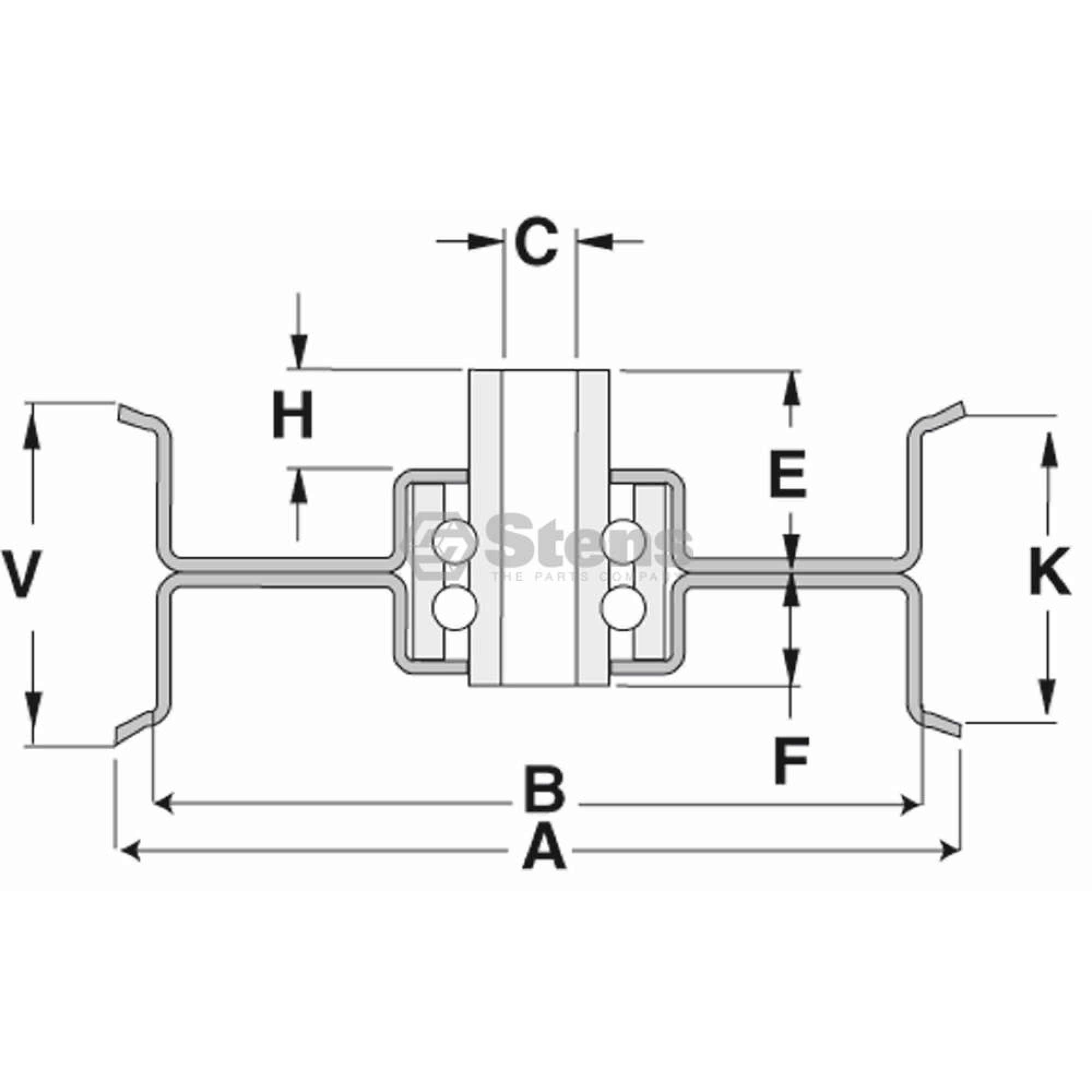 Stens 280-016 Flat Idler