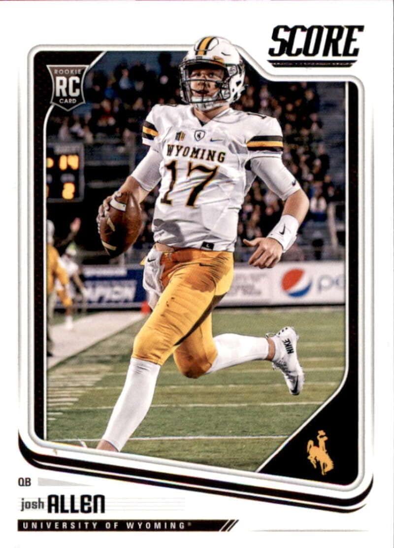 2018 Score NFL Football Unopened Factory Sealed Box of 24 Packs 288 Cards Total with 72 Rookies and 48 Inserts Possible Baker Mayfield, Sam Darnold and Josh Allen Rookie Cards and Autographs