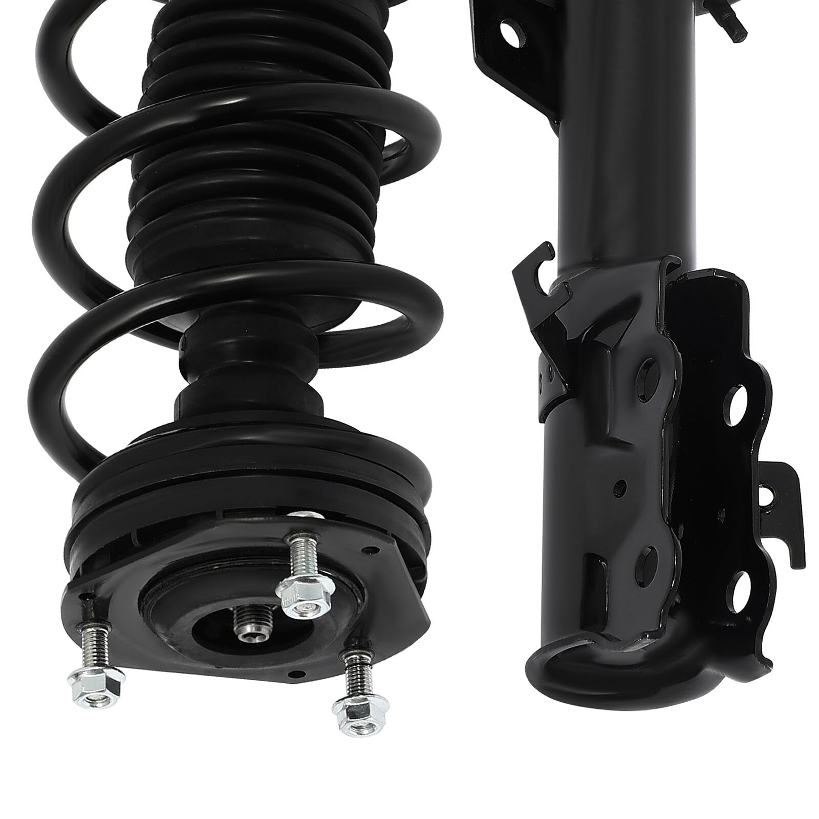 Complete Front & Rear Strut and Coil Spring Assembly 2010-2013 for Ford Fiesta KFKGF Quick Strut Assembly Replace 172525