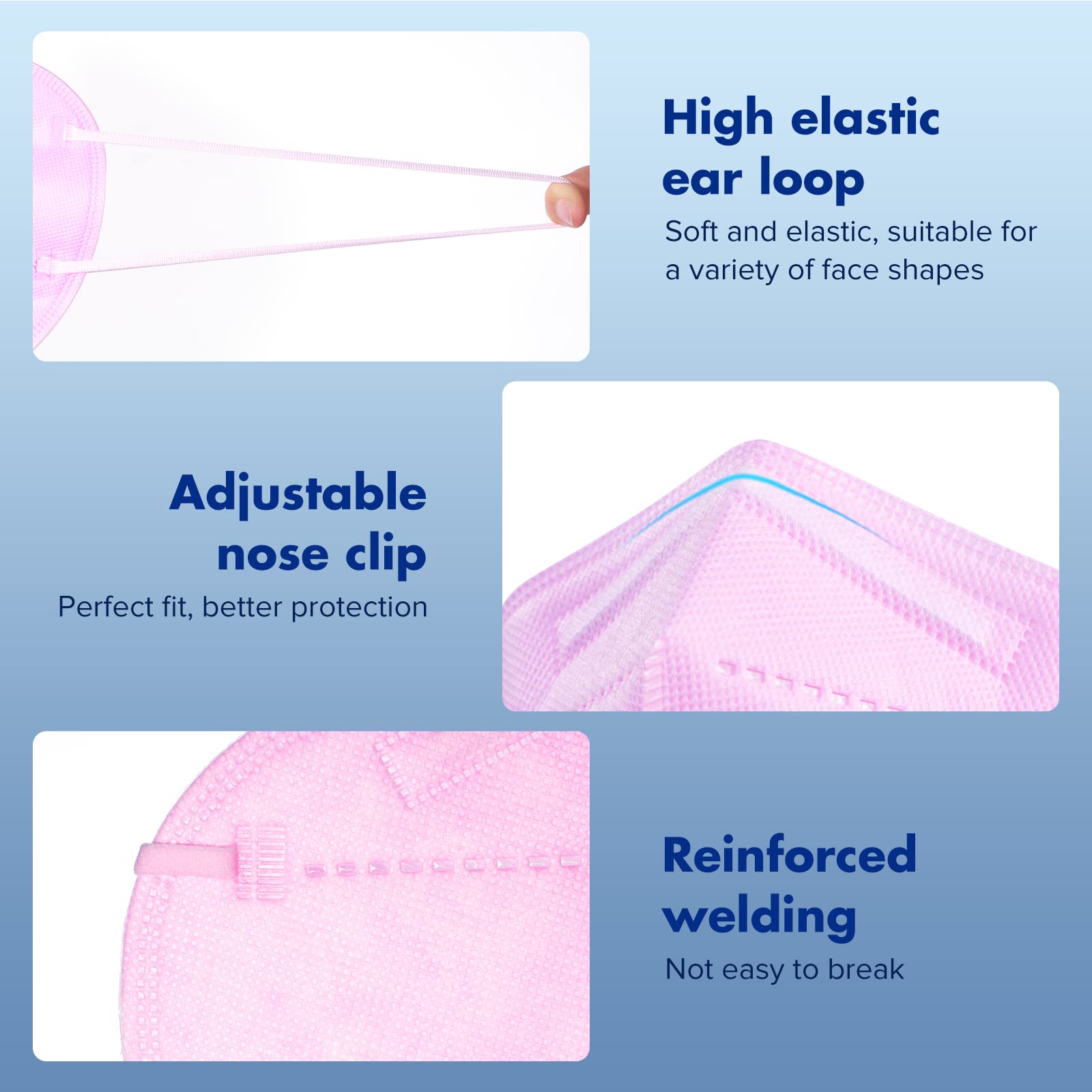 KN95 Face Masks 20Pack Multi-Color 5-Layer Adult Disposable KN95 Mask Gb2626-2019 Standard Filtration Efficiency>95% Dust Protection PM2.5 Individual Packaging