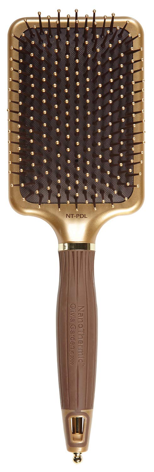 Olivia Garden NanoThermic Ceramic + Ion Styler Hair Brush NT-PDL (Paddle)