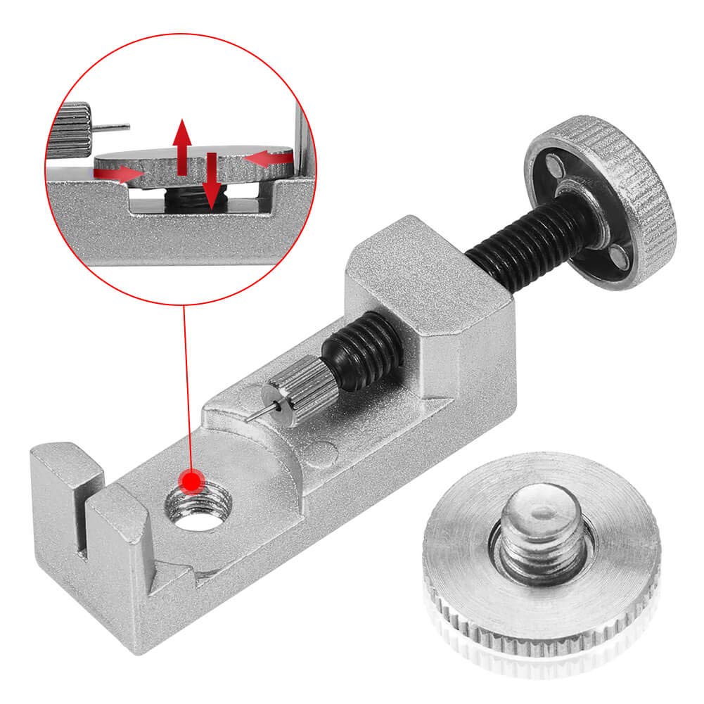 selizo Watch Link Remover kit Watch Band Tool with 10 Extra Pins for Watch Band Link Pin Removal and Watch Sizing
