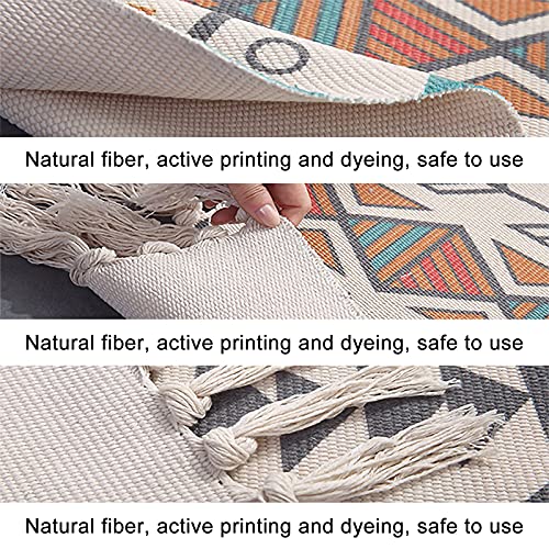 Boho Rug Cute Cartoon Face Cloud Seamless Pattern Background with Dot Area Rug Carpet Patio Rug Hallway Runner Rug Mat Pad Minimalist Home Decor for Living Room Bedroom Indoor Outdoor