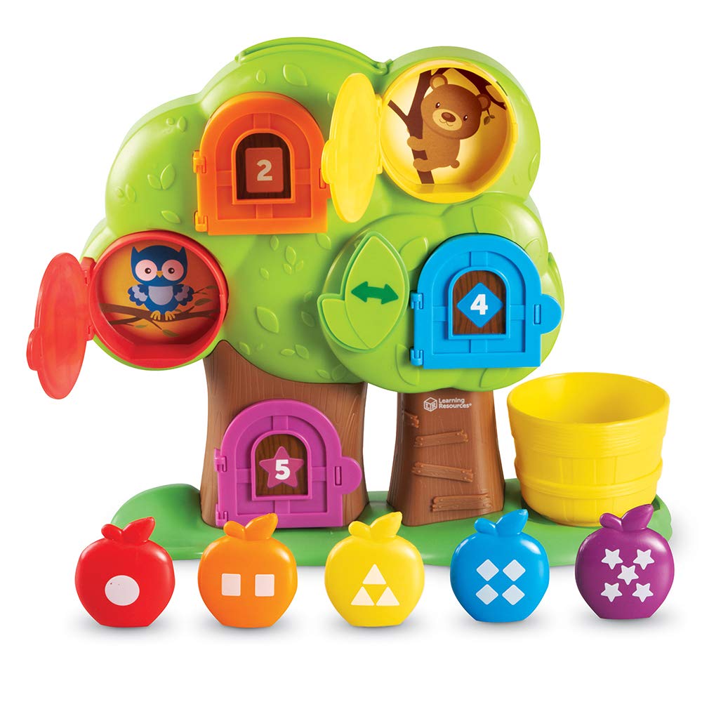 Learning Resources Hide & Seek Learning Treehouse, Letter Games, Toddler Learning Treehouse, Ages 18 mos+