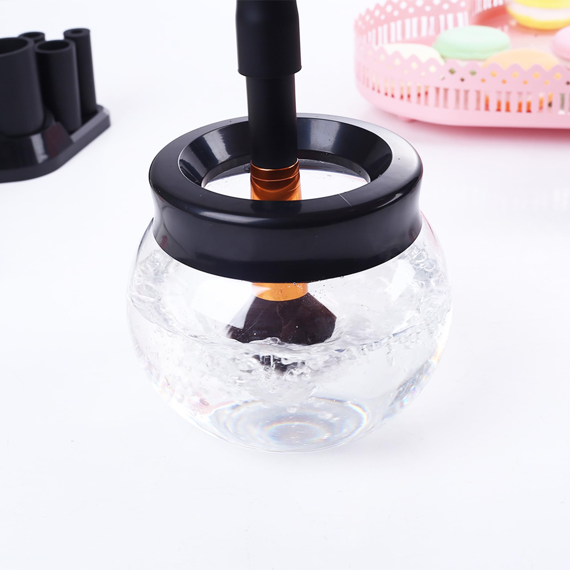 Makeup Brush Cleaner Dryer, Neeyer Super-Fast Electric Brush Cleaner Machine Automatic Brush Cleaner Spinner Makeup Brush Tools