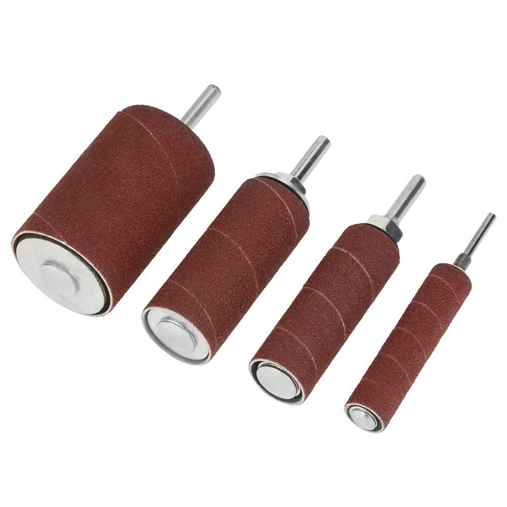 Big Horn 19521 Rubber Sanding Drum Set, 20 Piece