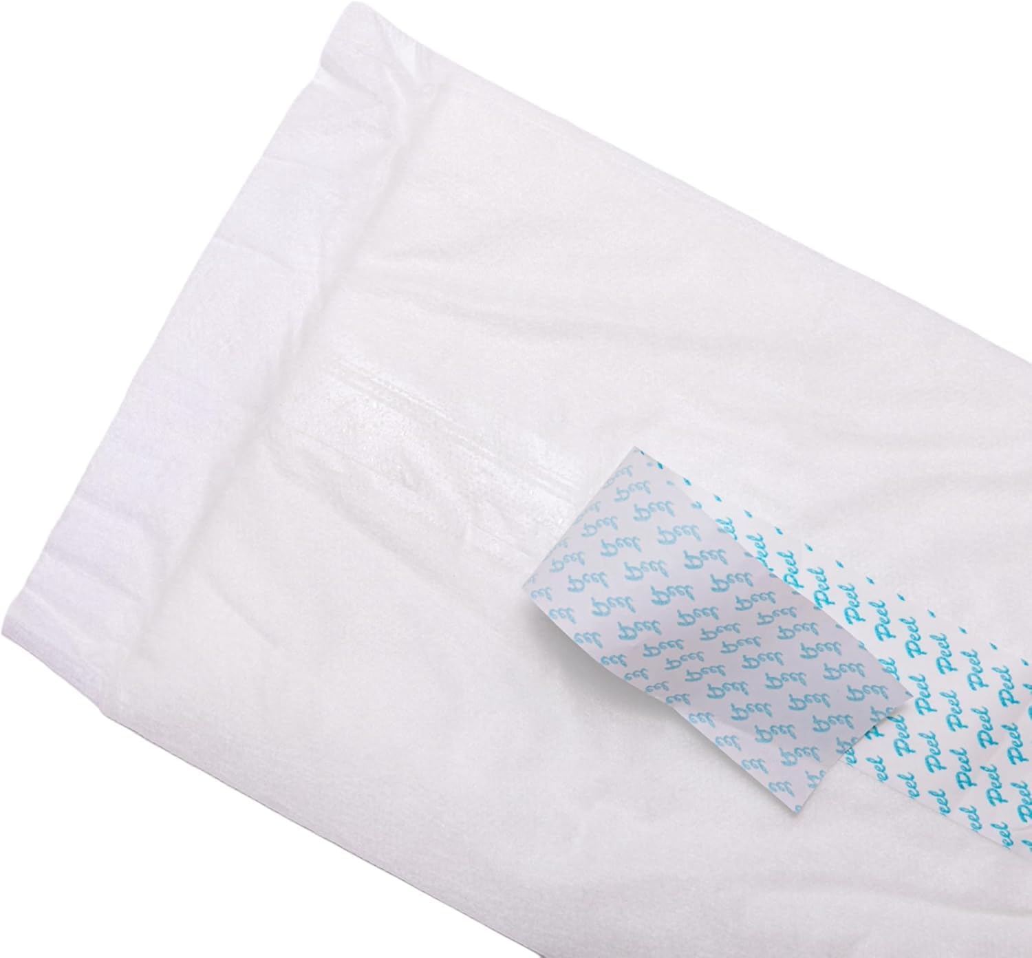 Adult Incontinence Booster Pads Extra Absorbent with Adhesive [Large 3.5''x11.5''] Protection for Men and Women - Soft Disposable Diaper Top Liner Pad - Comfortable 3.5x11.5 inches (24)