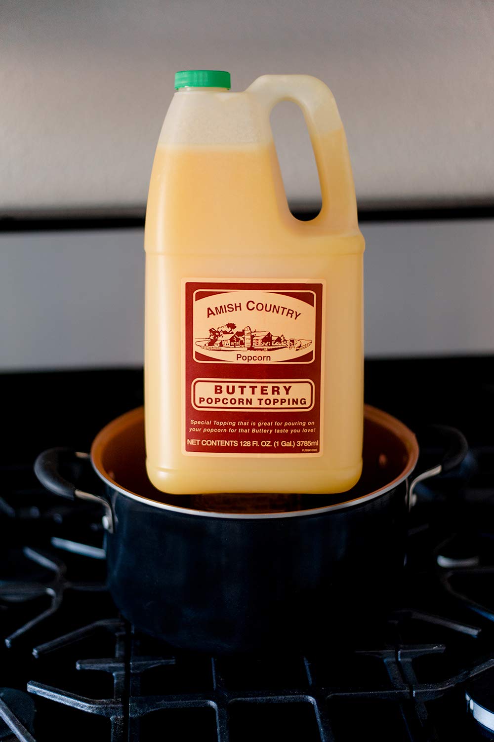 Amish Country Popcorn | Buttery Popcorn Topping - 1 Gallon