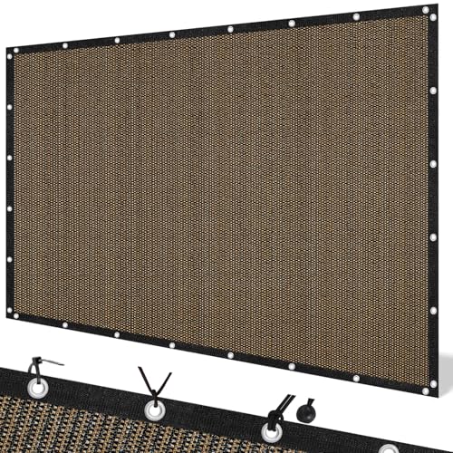 Artpuch Outdoor Pergola Shade Cover 13x24 FT Sun Shade Cloth with Grommets Light Grey 90% UV Protection Canopy Patio Privacy Screen (Customized Available)