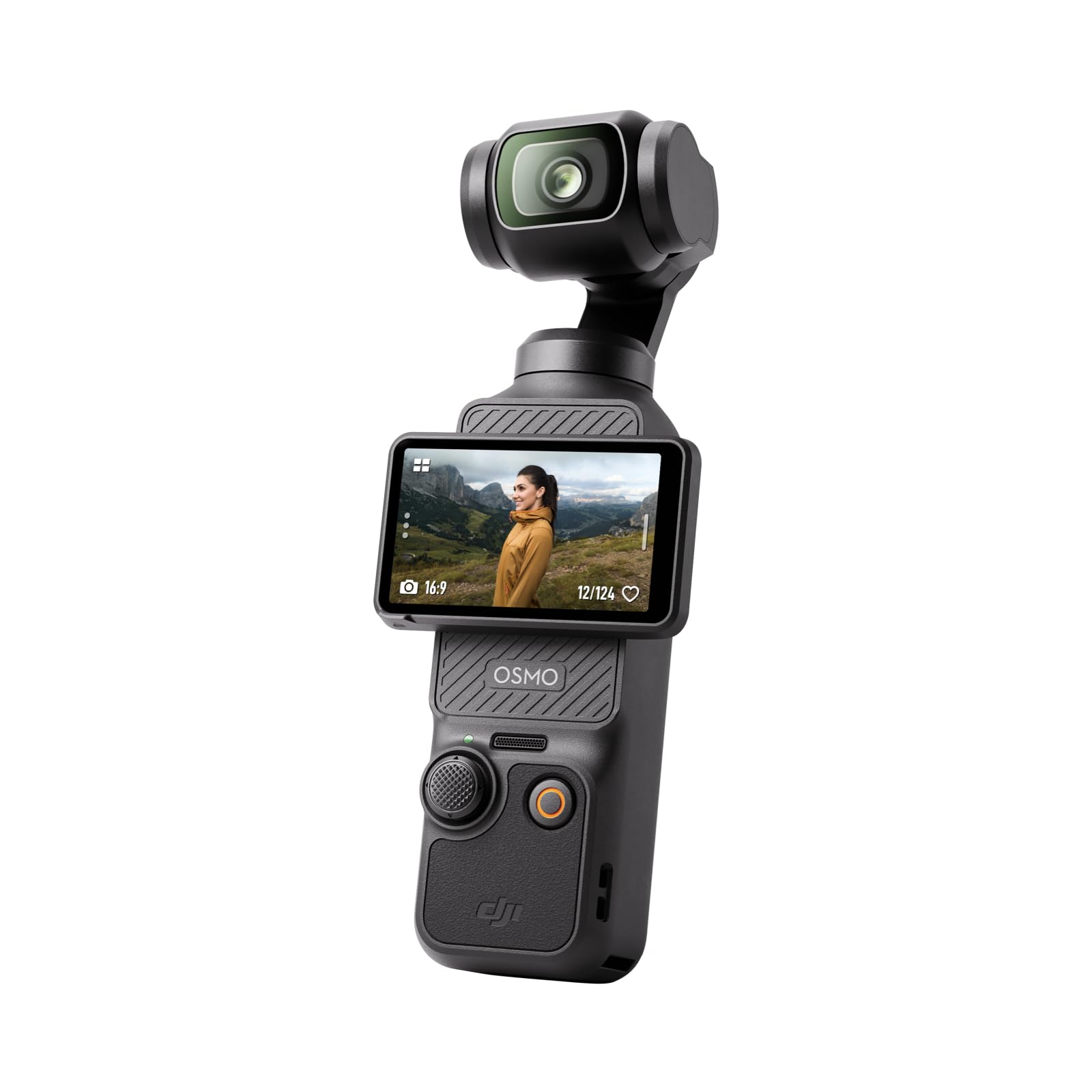 DJI Osmo Pocket 3, Vlogging Camera with 1'' CMOS & 4K/120fps Video, 3-Axis Stabilization, Fast Focusing, Face/Object Tracking, 2" Rotatable Touchscreen, Digital Camera for Photography, YouTube