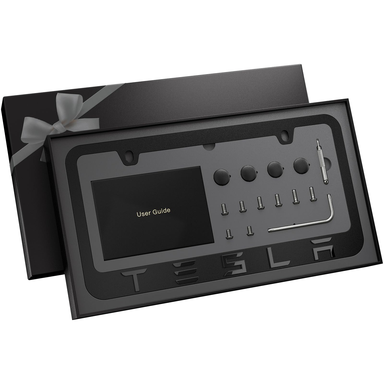 Black License Plate Frame