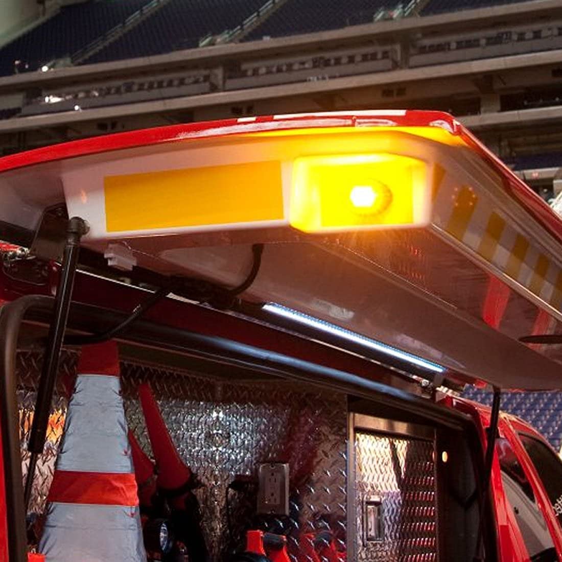 Whelen Engineering Vertex Super-LED Light - Amber, Model# NT163783