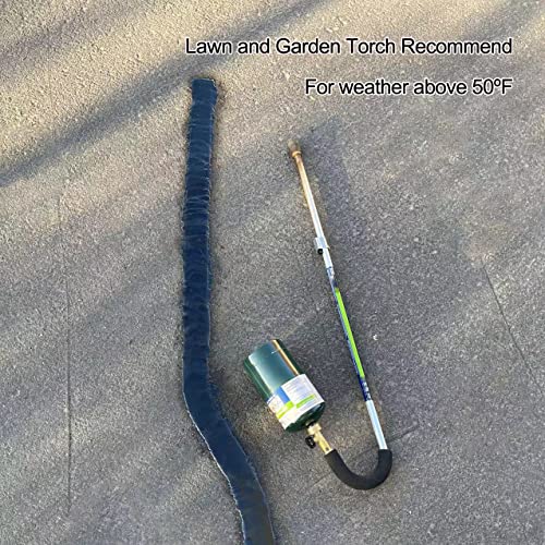 EWT Premium Asphalt Tarmac Parking Lot Joint and Crack Sealer Repair Hot-Filler II 50 FT Long (3mm Thick) (1.25 in)