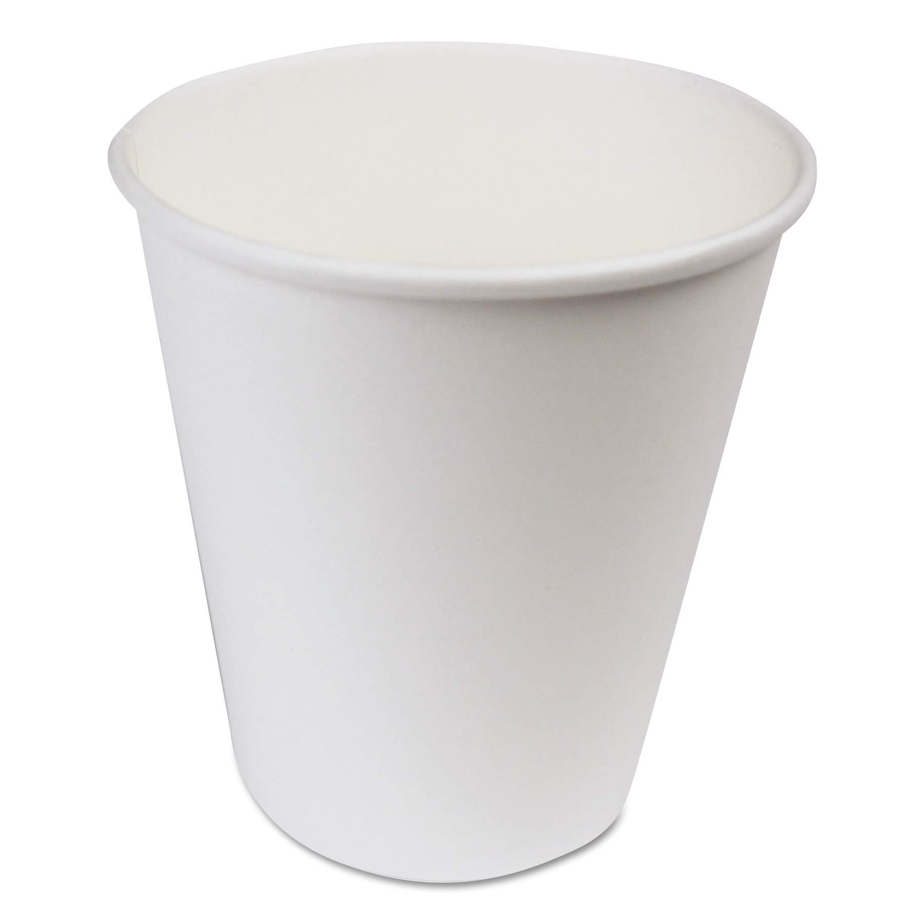 Boardwalk BWKWHT10HCUP 10 oz. Paper Hot Cups - White (20 Cups/Sleeve, 50 Sleeves/Carton)