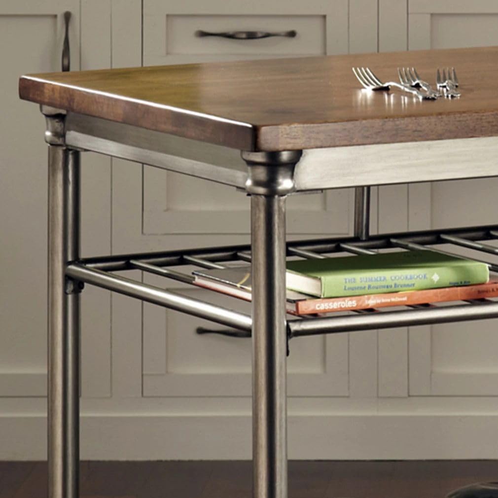 Homestyles Orleans Kitchen Island, FURNITURE, Brown