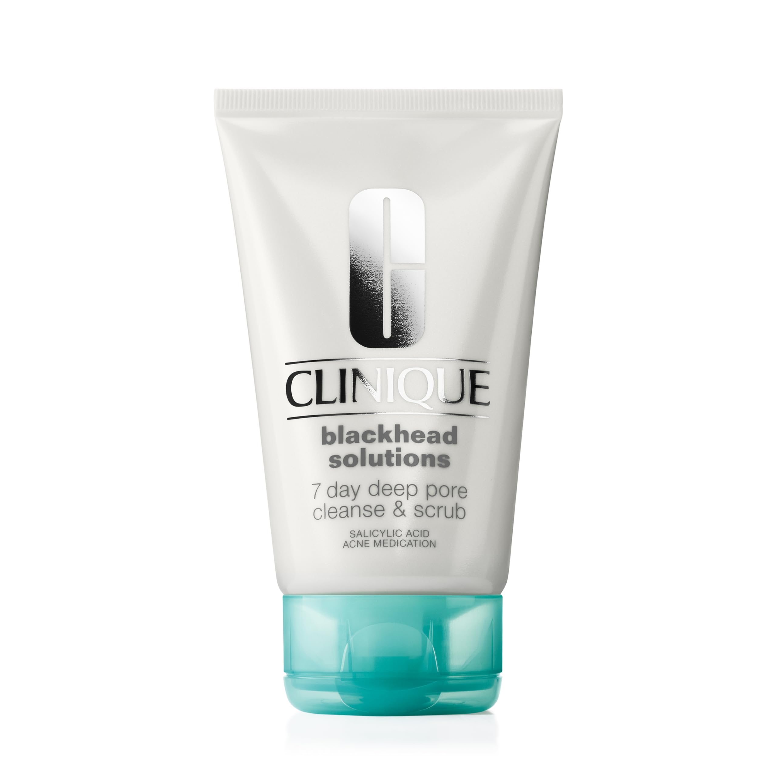 Clinique Blackhead Solutions 7 Day Deep Pore Cleanse & Scrub, Daily Face Cleanser Facial Scrub, 4.2 fl. oz.