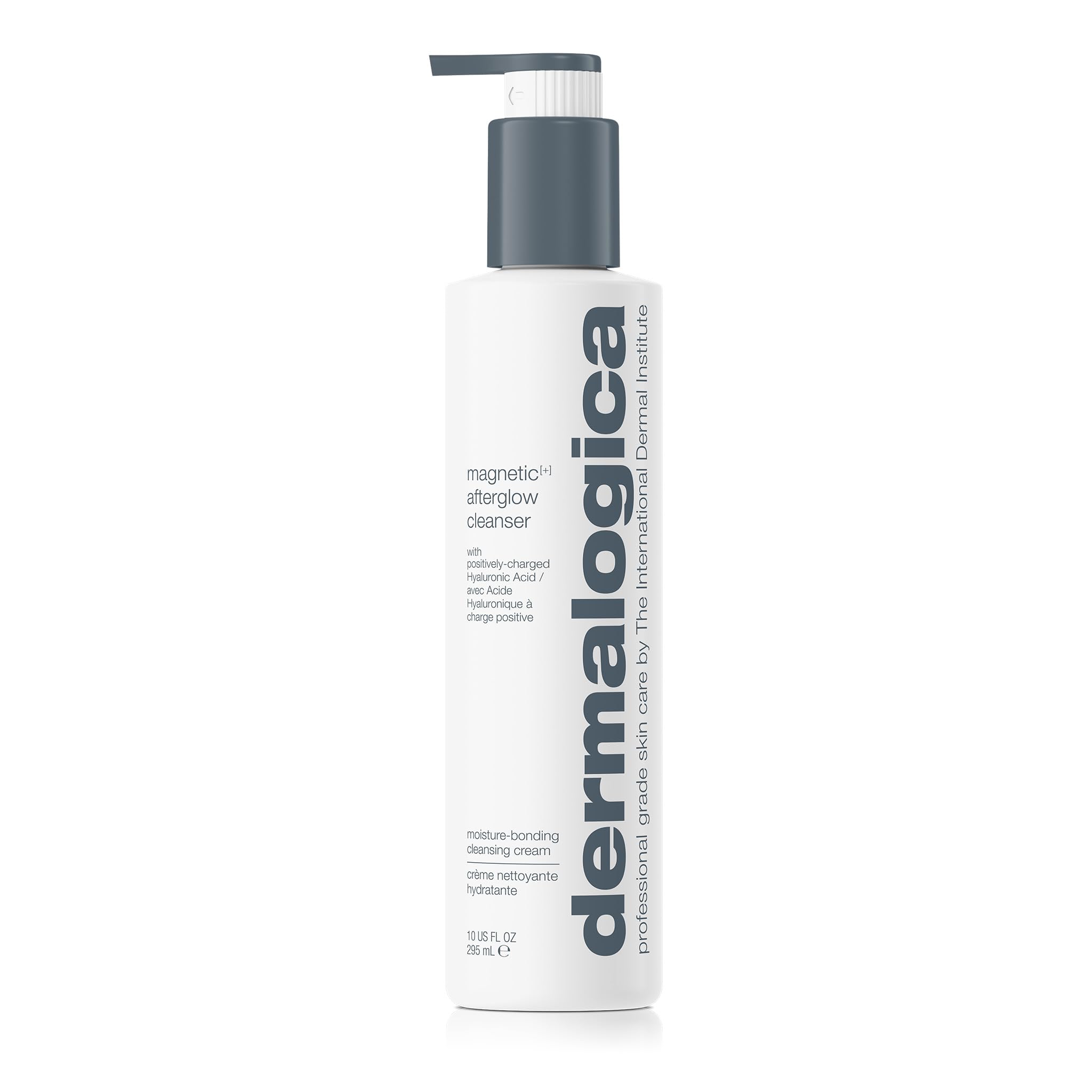Dermalogica Magnetic AfterGlow Facial Cleanser, Mucin Cleansing Cream with Hyaluronic Acid - Delivers Glowing and Moisturizing Skin, 10 fl oz