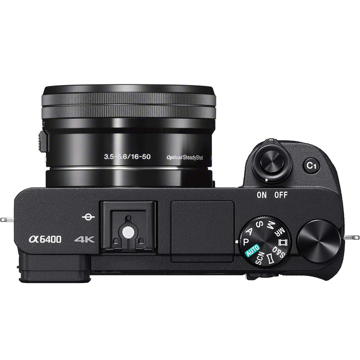 Sony a6400 4K Mirrorless Camera + 16-50mm & 55-210mm 2 Lens Kit ILCE-6400L/B Black | Official Sony USA Partner Model | Bundle with 0.43x Wide Angle + 2.2X Telephoto + Deco Gear Accessories & Battery