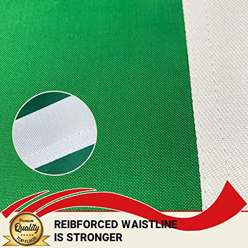 TOPFLAGS Ireland Flag Irish Outdoor Flag 12x18 Sewn Stripes Large Flags Heavy Duty Outdoor Vivid Color Fade-resistant