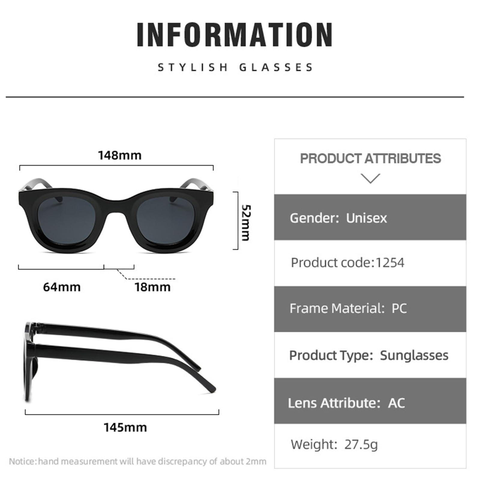 BOBUXLIIN Fake Glasses Fashion Non Prescription Clear Glasses for Women Glasses Frame Trendy Accessories for 2024 2025