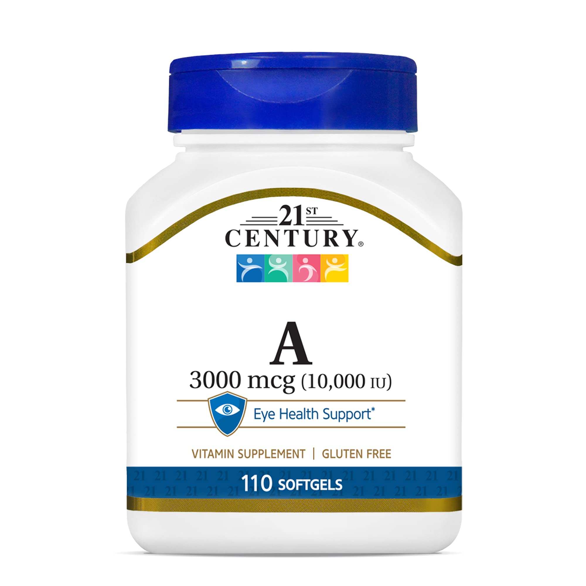 21st Century A 10, 000 I.U. Softgels, 110 Count