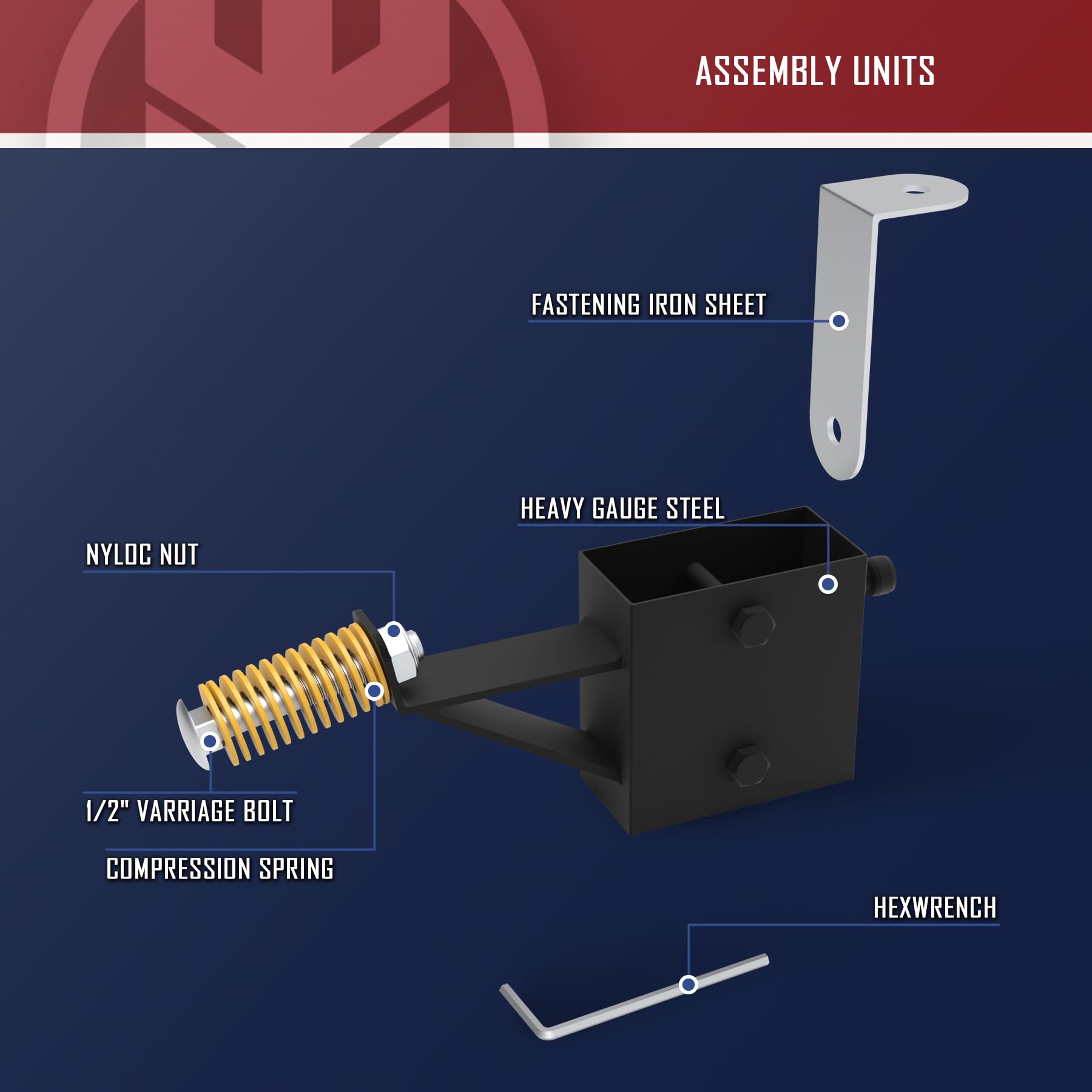 KNINE OUTDOORS Target Stand System 10x16 inch AR500 Steel Hostage Reactive Shooting Target 3/8" Thick with 2x4 Target Stand Kit