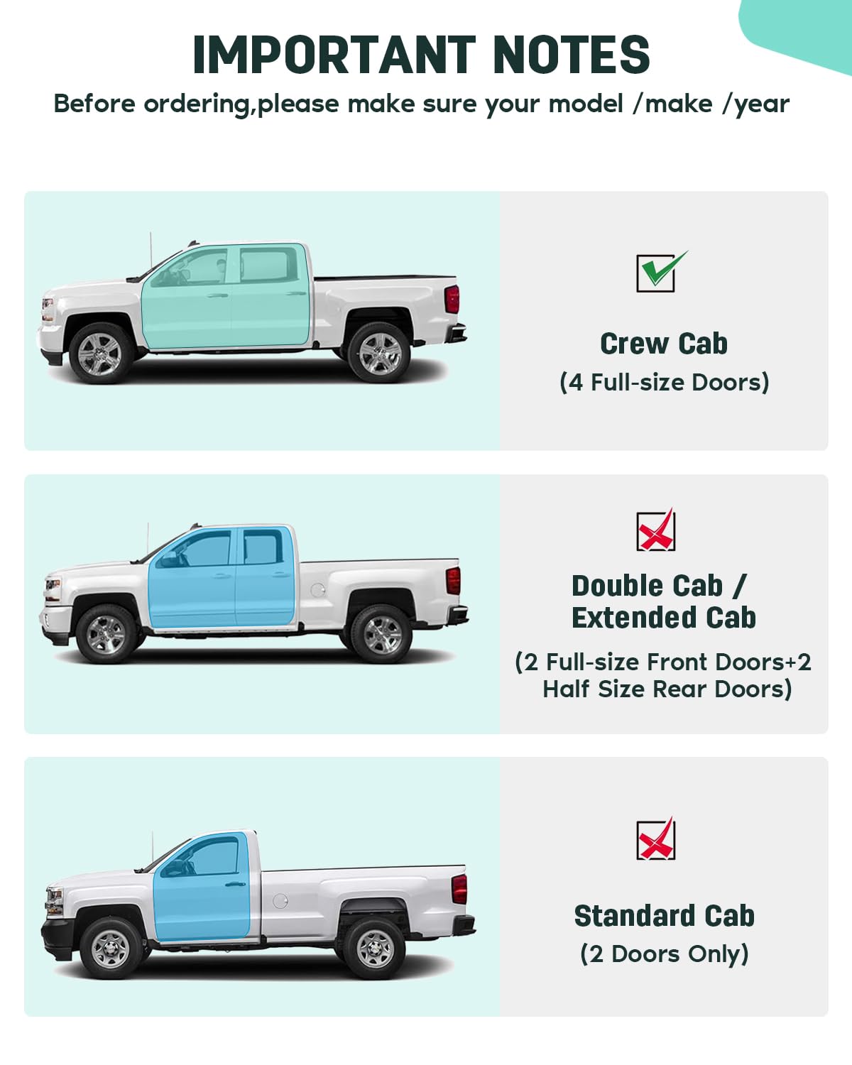 SCITOO 6 Inches Nerf Bar Running Boards Fit for 2009-2018 for Dodge Ram 1500 Crew Cab, 2010-2023 for Ram 2500/3500 (Including 2019-2023 Classic) Black Side Step Rock Sliders