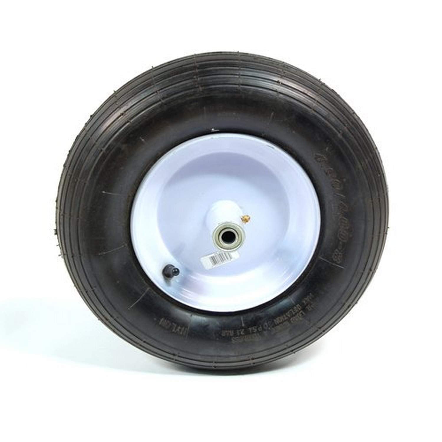 Arnold 15.5-Inch Wheelbarrow Wheel with Ribbed Tread