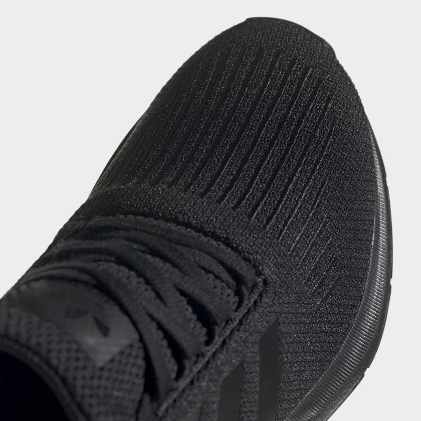 adidas Women's Swift Run Shoes, Black/Black/Black, 8.5