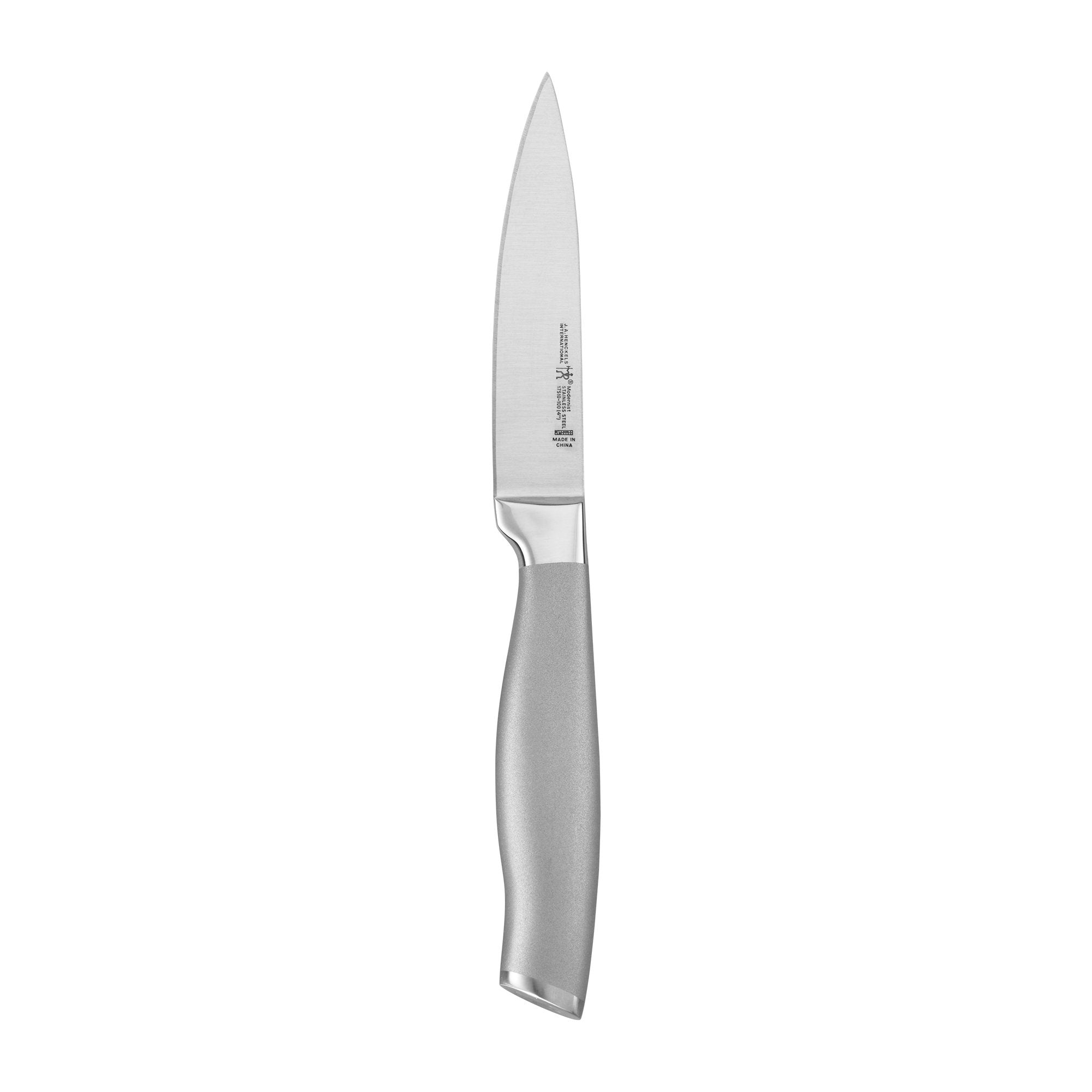 HENCKELS Modernist 4-inch Paring Knife, Razor-Sharp German Engineered Informed by 100+ Years of Mastery, Gray