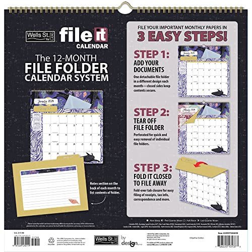 WSBL Flora & Fauna 2024 File-It™ Calendar (24997006040)