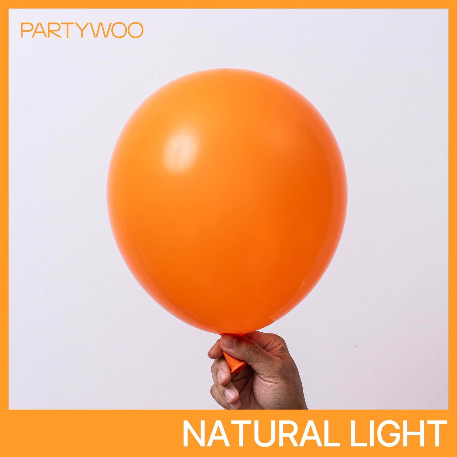 PartyWoo Balloons 90 pcs Different Sizes of 18 12 10 5 Inch Orange Fall Balloon Arch Kit Garland for Thanksgiving Halloween Little Cutie Baby Shower Birthday Party Decorations Orange-Y9