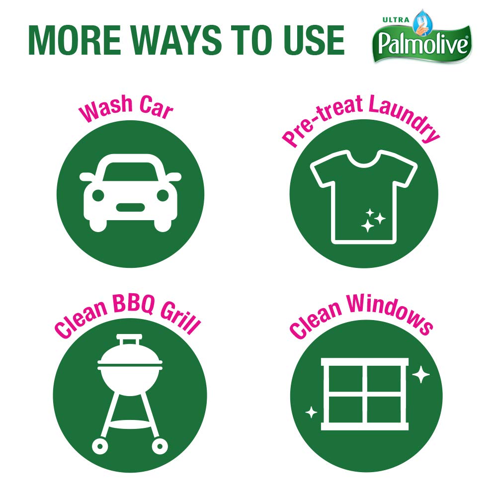 Palmolive Ultra Liquid Dish Soap, Pure and Clear, 32.5 Fl Oz